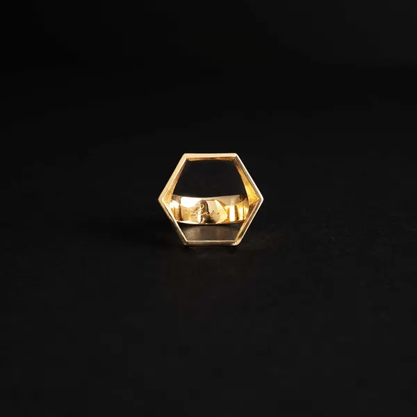 Hexagon Frame Ring — Flat(ヘキサゴンフレーム リング(フラット))